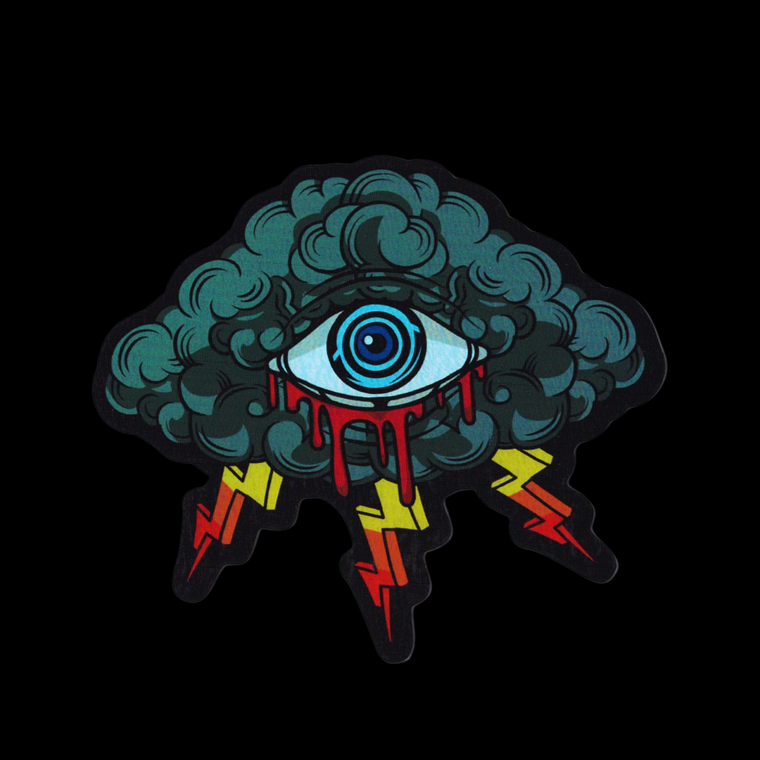 Eye of the Storm Holographic Sticker